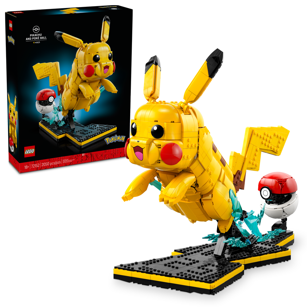 Pikachu y Poké Ball