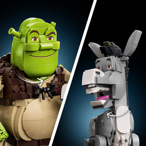Shrek, Burro y Gato con Botas