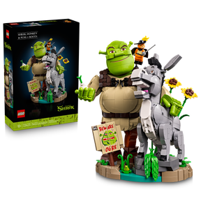 Shrek, Burro y Gato con Botas