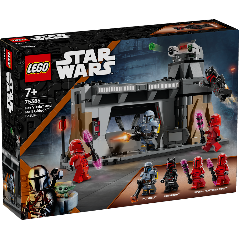 Batalla entre Paz Vizsla™ y Moff Gideon™