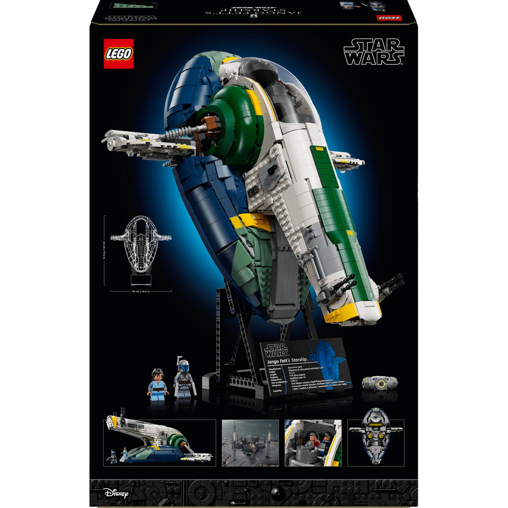Nave Estelar Clase Firespray de Jango Fett