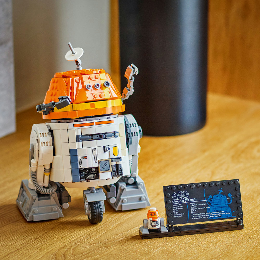 Combo Star Wars: Wicket el Ewok™ (75430) y Droide Astromecánico Chopper (C1-10P)™ (75416)