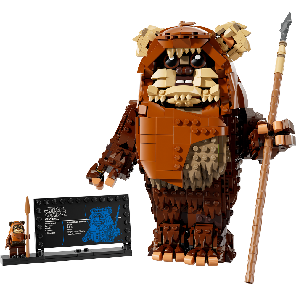 Combo Star Wars: Wicket el Ewok™ (75430) y Droide Astromecánico Chopper (C1-10P)™ (75416)