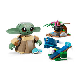 Combo Star Wars: Speeder de Cobb Vanth (75437) y Hogar de Grogu (75443)