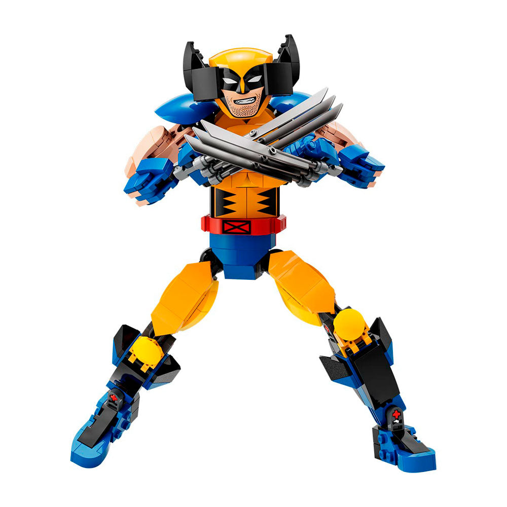 Combo Super Heroes: Figura para Construir: Wolverine (76257) y Figura para Construir: Capitán América (76258)