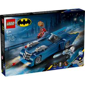 Batman™ con Batmóvil vs. Harley Quinn™ y Mr. Freeze™