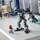 Armadura Robótica de Venom vs. Miles Morales