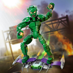 Combo Super Heroes: Figura para Construir: Duende Verde (76284) y Figura para Construir: Iron Spider-Man (76298)