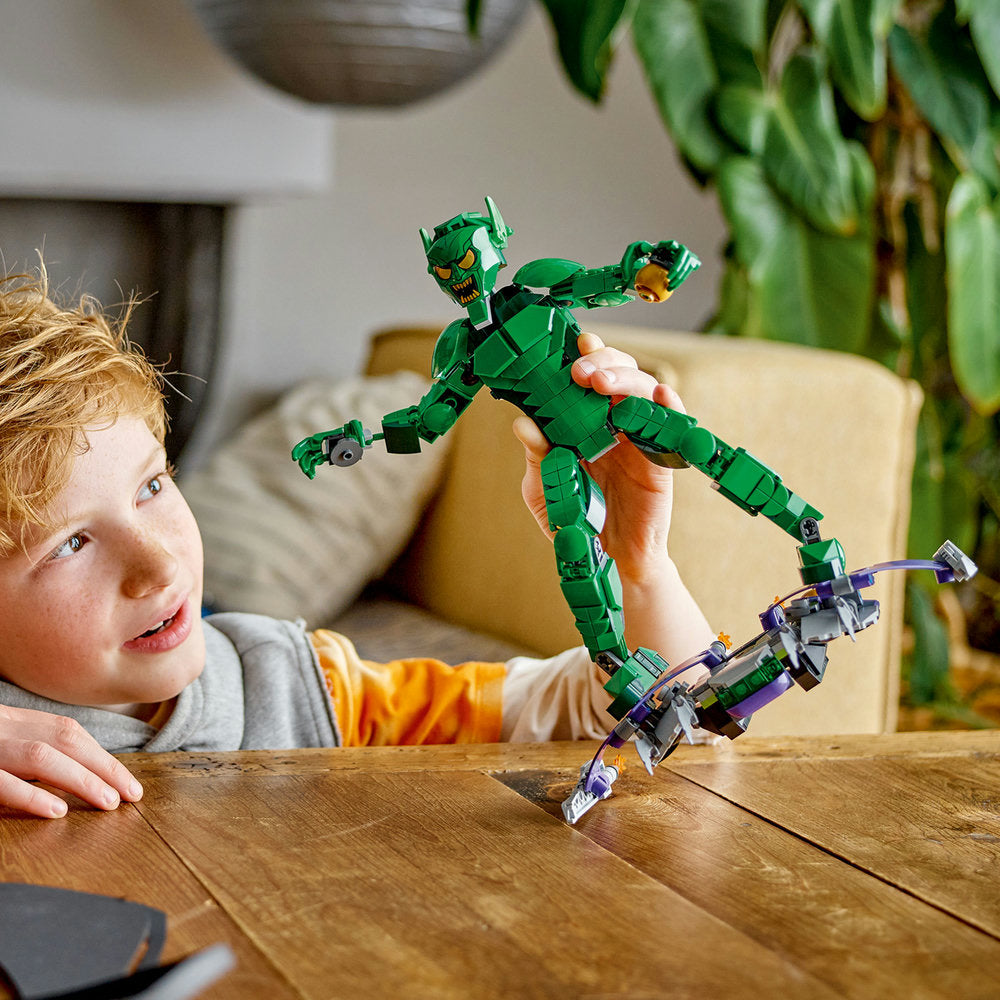Combo Super Heroes: Figura para Construir: Duende Verde (76284) y Figura para Construir: Iron Spider-Man (76298)