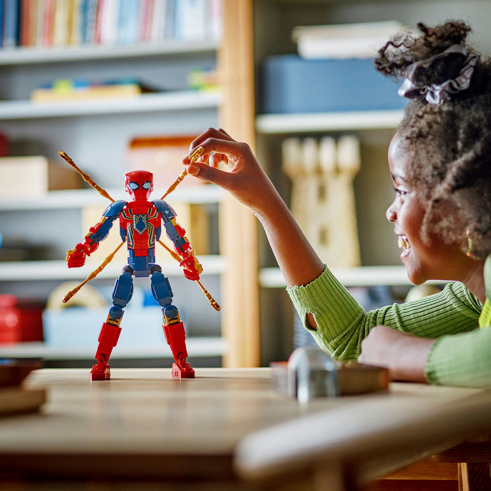 Combo Super Heroes: Figura para Construir: Duende Verde (76284) y Figura para Construir: Iron Spider-Man (76298)