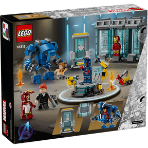 Laboratorio de Iron Man: Sala de Armaduras