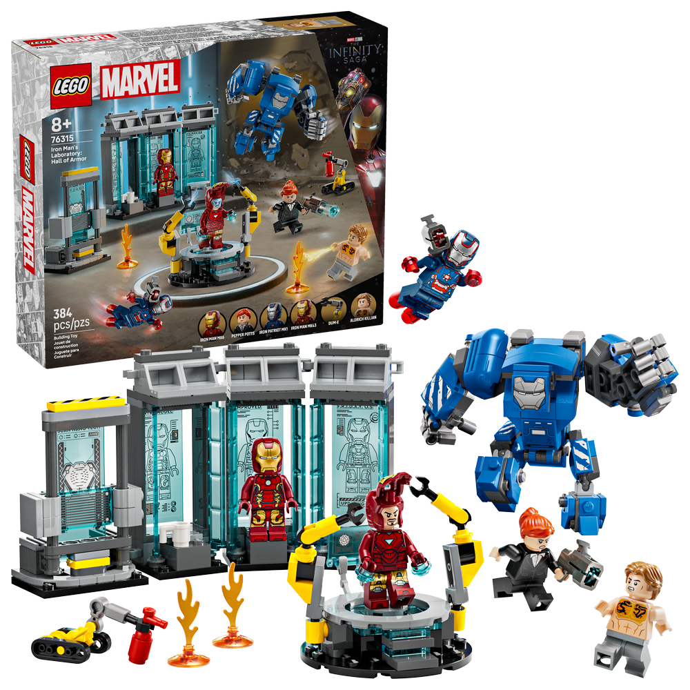 Laboratorio de Iron Man: Sala de Armaduras