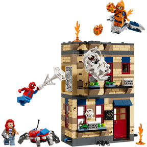 Combo Súper Historias 4: Apartamento de Peter Parker (76317) y Speeder de Cobb Vanth (75437)