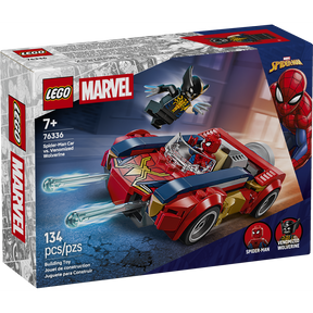 Coche de Spider-Man vs. Lobezno Venomizado
