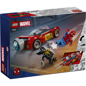 Coche de Spider-Man vs. Lobezno Venomizado