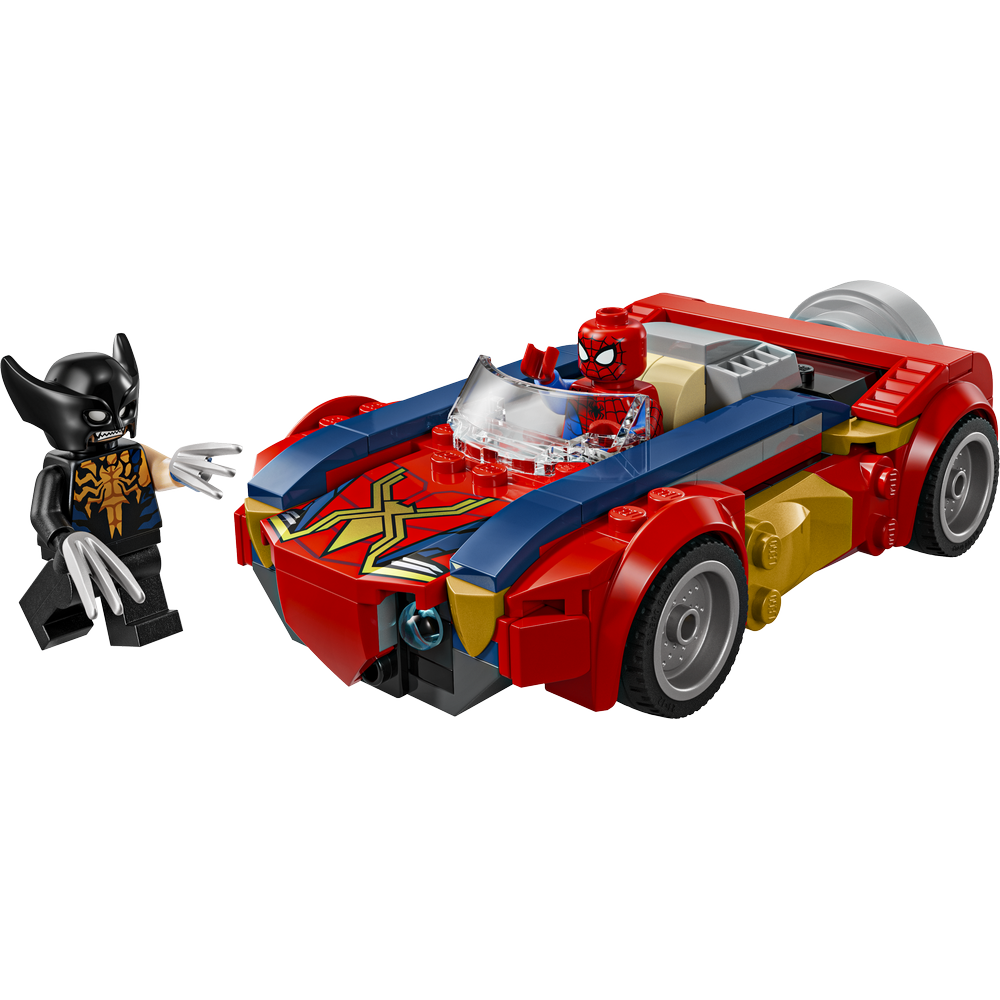 Coche de Spider-Man vs. Lobezno Venomizado