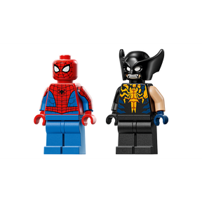 Coche de Spider-Man vs. Lobezno Venomizado