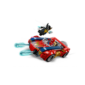Coche de Spider-Man vs. Lobezno Venomizado