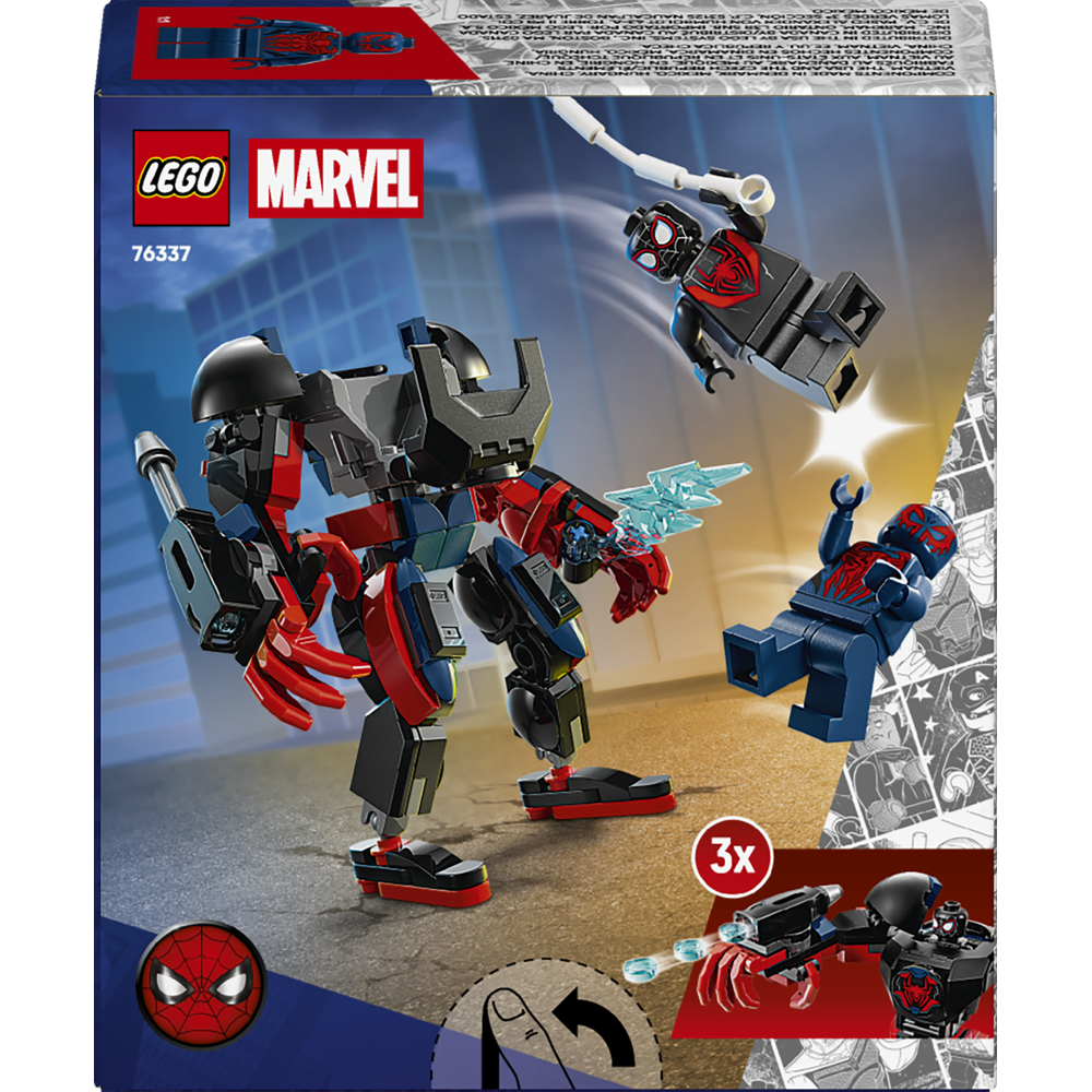 Armadura Robótica de Miles Morales vs. Spider-Man 2099