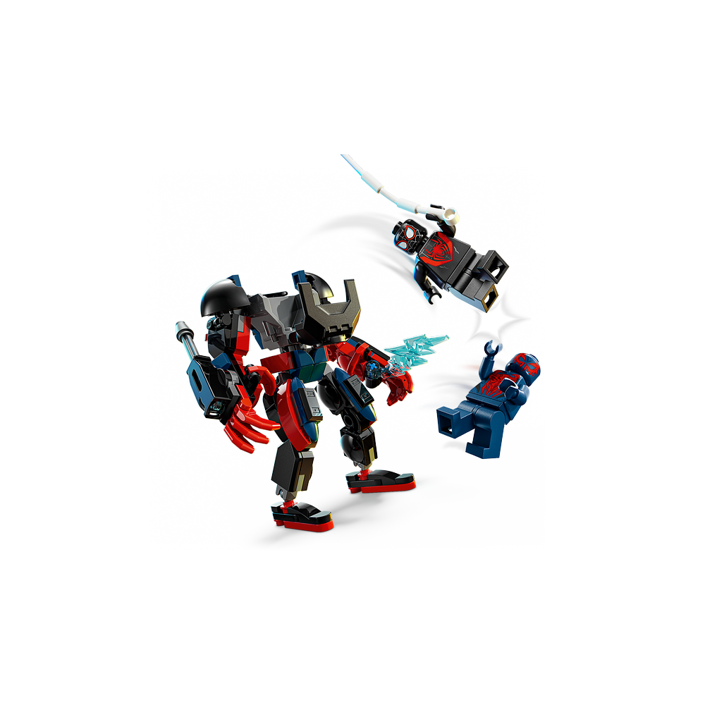 Armadura Robótica de Miles Morales vs. Spider-Man 2099