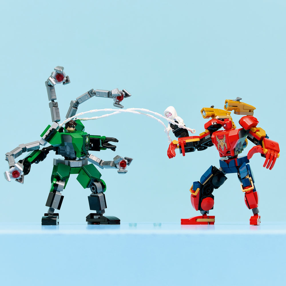 Combo Super Historias 2: Ataque del AT-RT (75444) y Batalla de Armaduras Robóticas: Spider-Man vs. Doc Ock (76338)