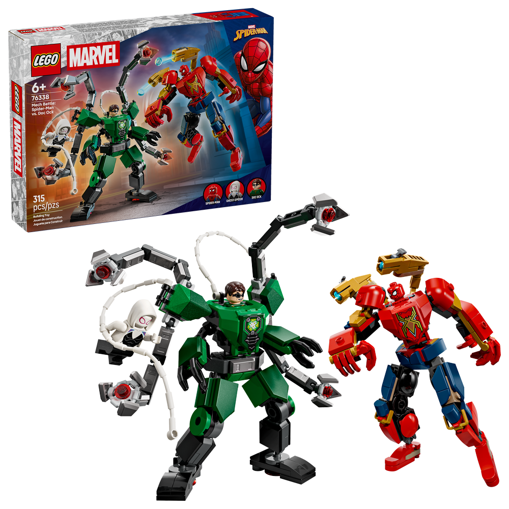 Batalla de Armaduras Robóticas: Spider-Man vs. Doc Ock