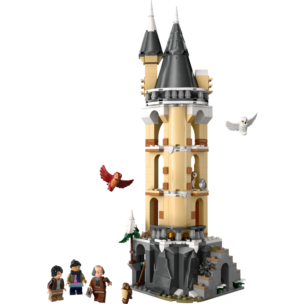 Combo Harry Potter: Lechucería del Castillo de Hogwarts™ (76430) y Harry Potter™ y Cho Chang (40616)