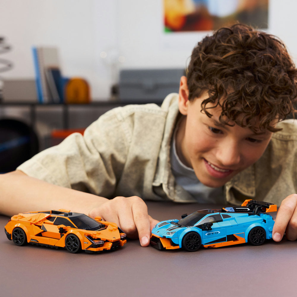 Lamborghini Revuelto y Huracán STO