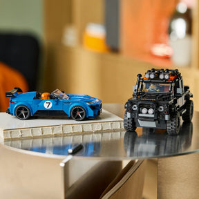 Jaguar Project 7 y Land Rover Defender