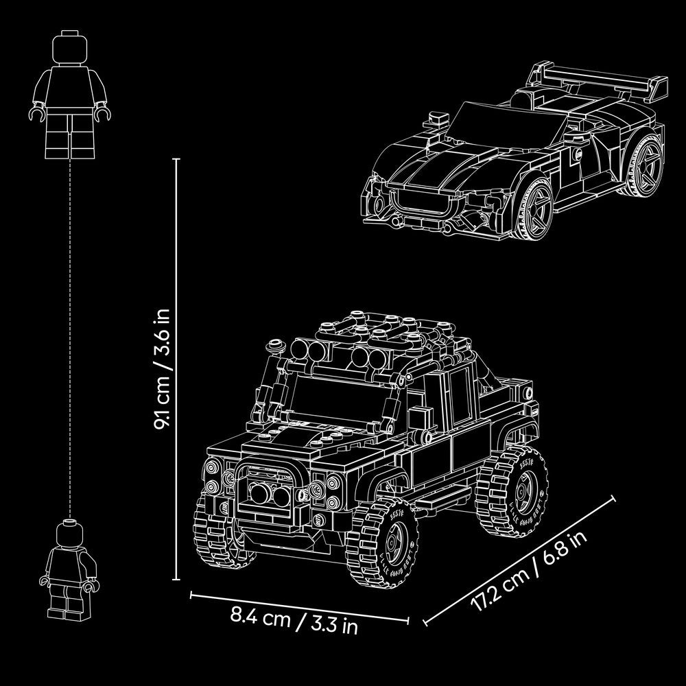 Jaguar Project 7 y Land Rover Defender