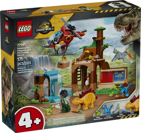 Velocirraptor, Stegosaurus y Pteranodon: Misión de Rescate