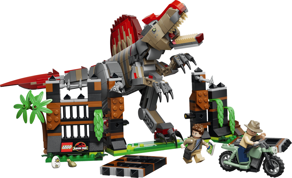 Huida del Dinosaurio Spinosaurus