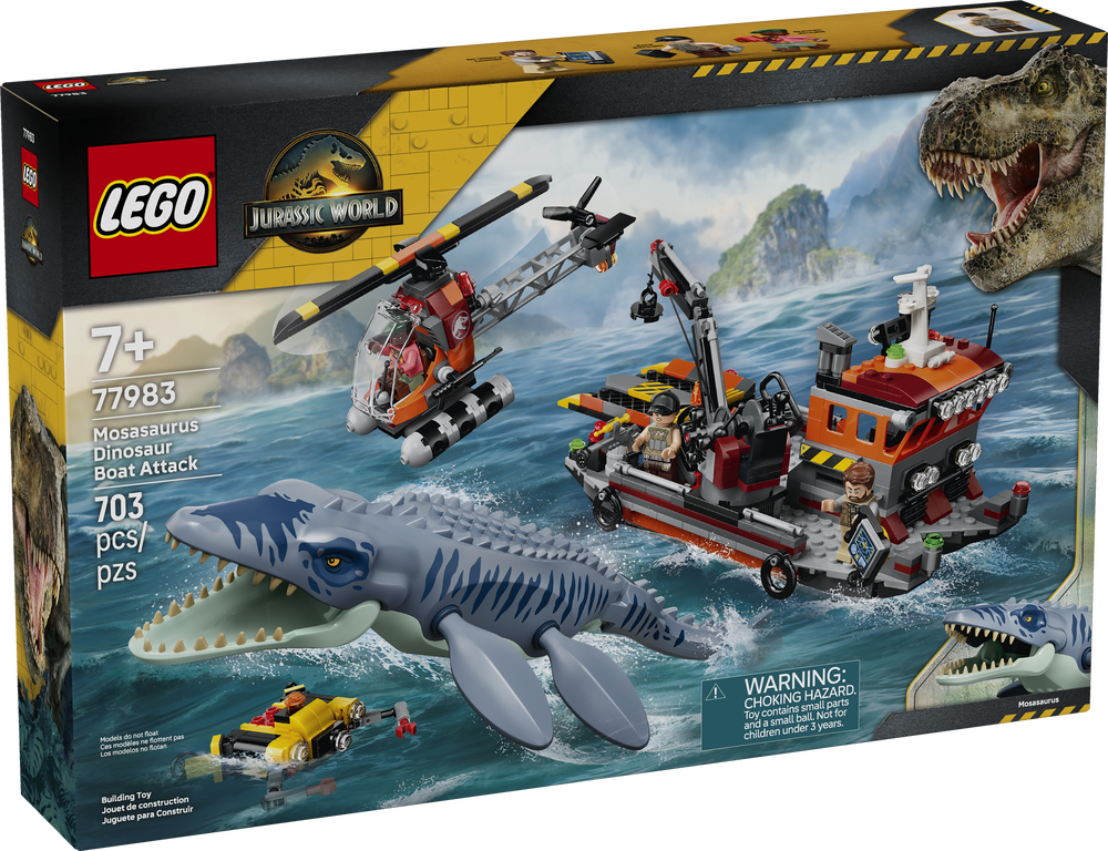 Ataque del Dinosaurio Marino Mosasaurus