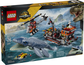 Ataque del Dinosaurio Marino Mosasaurus