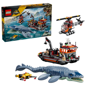 Ataque del Dinosaurio Marino Mosasaurus
