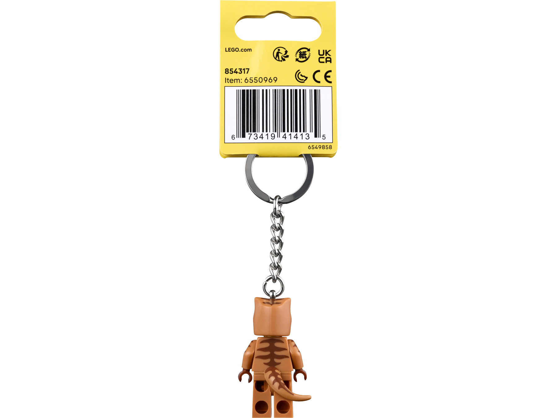 Llavero de Chico con Disfraz de T. rex