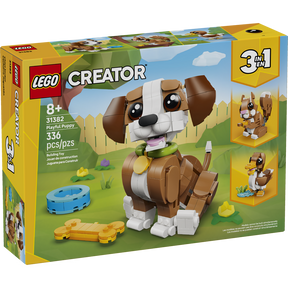 Set LEGO® Creator 3 en 1 con perro, ardilla y pato articulados