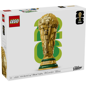 LEGO Editions Trofeo Oficial Copa Mundial FIFA 2026 43020 con minifigura exclusiva
