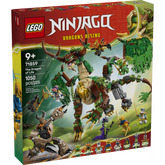 Dragón LEGO® NINJAGO articulado con alas desplegables y minifiguras ninja