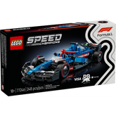 Maqueta LEGO Speed Champions RB VCARB 01 F1 77246 con diseño 2024, halo, alerón trasero y minifigura de piloto