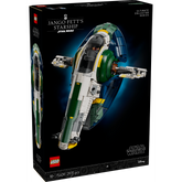 LEGO Star Wars Ultimate Collector Series Nave Estelar Clase Firespray de Jango Fett 75409 con minifiguras de Jango Fett y Boba Fett, modelo de colección para adultos de 2970 piezas.