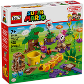 Set LEGO® Super Mario Jungla Sirope con Shy Guy Rosa, Floruga y Planta Piraña
