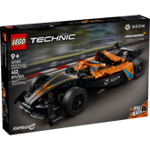 LEGO® Technic McLaren Formula E Race Car 42169, coche de carreras con función de carga manual doble y dirección para niños a partir de 9 años