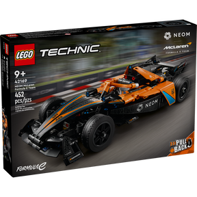LEGO® Technic McLaren Formula E Race Car 42169, coche de carreras con función de carga manual doble y dirección para niños a partir de 9 años
