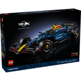 Maqueta LEGO Technic Red Bull RB20 F1 42206 a escala 1:8 con motor V6, suspensión realista, DRS ajustable y caja de cambios