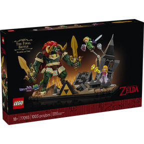 LEGO The Legend of Zelda Ocarina of Time El Combate Final 77093 con Link Zelda Ganondorf y castillo en ruinas