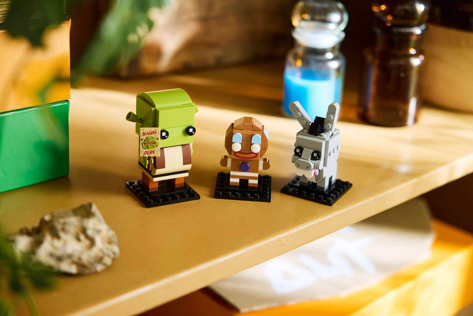 Figuras de Shrek, Asno y Jengi