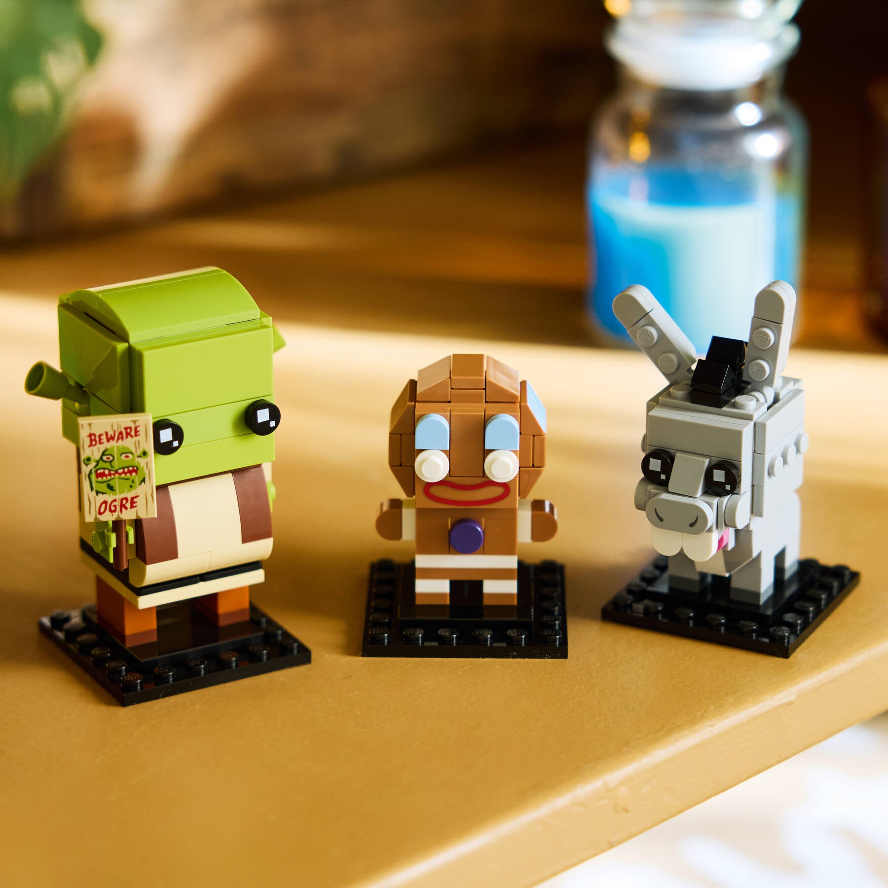 Figuras de Shrek, Asno y Jengi