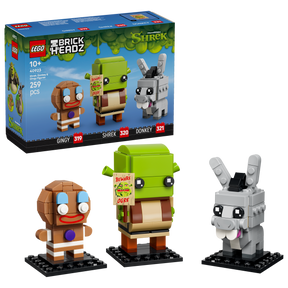 Figuras de Shrek, Asno y Jengi