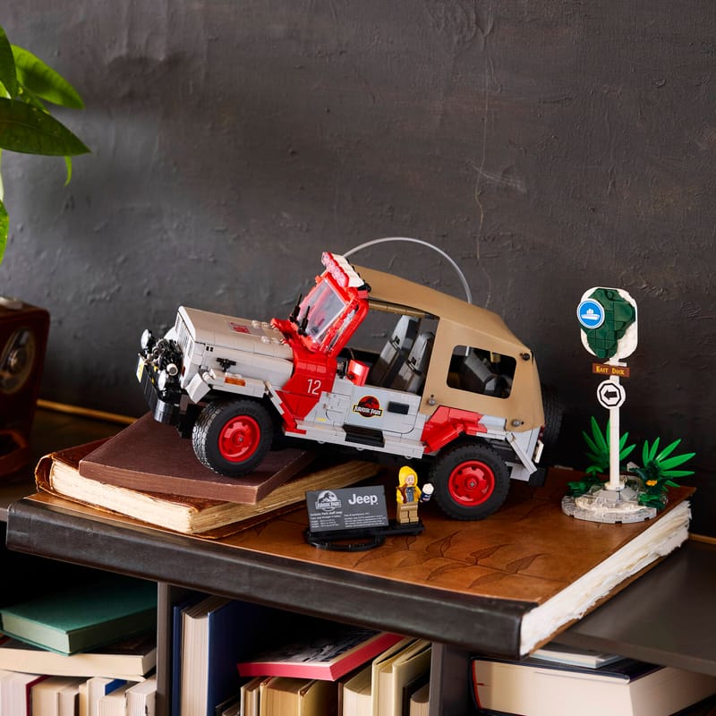Detalles del Jeep® Wrangler LEGO® Jurassic World